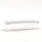 Everything Mary Large Clear Plastic Storage Box with White Lid